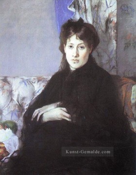 Porträt von Edma Pontillon geborene Morisot Berthe Morisot Ölgemälde